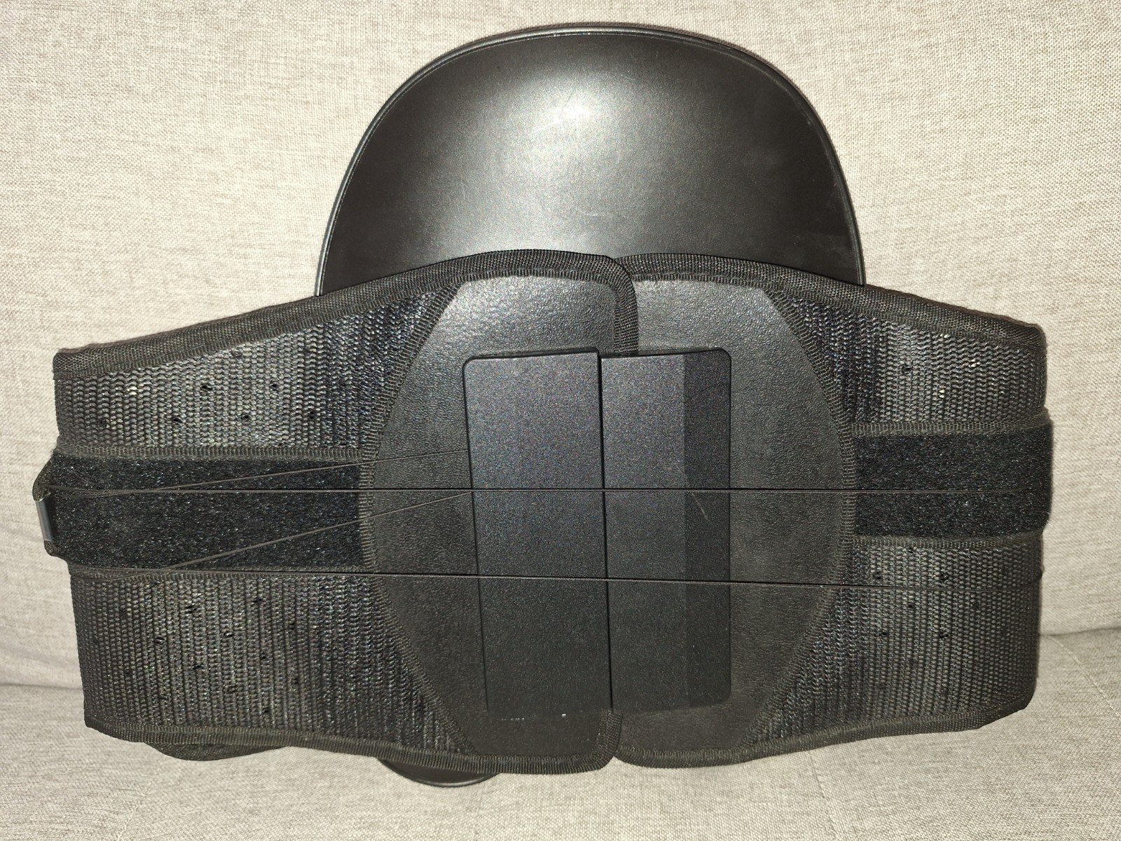 Cybertech 1000 Black Chair Back/Low Profile Support System- Size XL