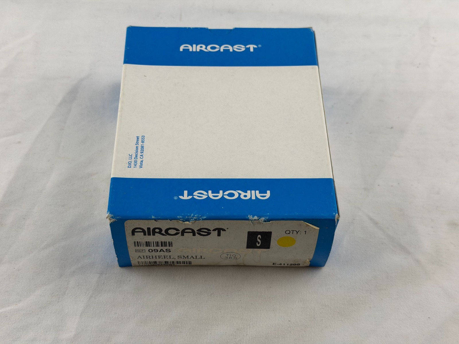 Aircast AirHeel Ankle Support Brace Small Foot Compression Wrap