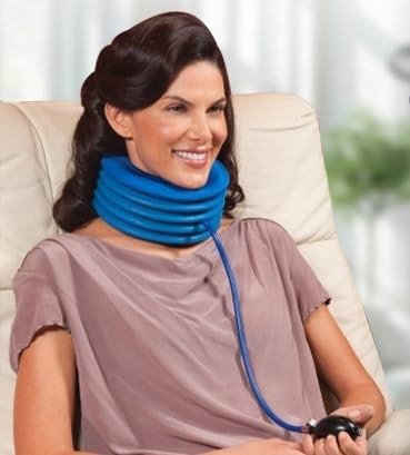 Portable Neck Traction – Medium Cervical Distraction Device Neck Pain , Heada…