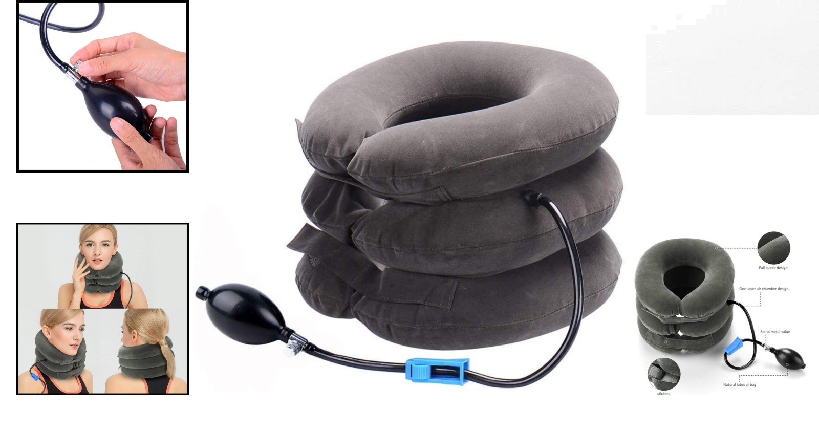 Portable Adjustable Neck Traction Device – Chronic Pain Relief & Safety First