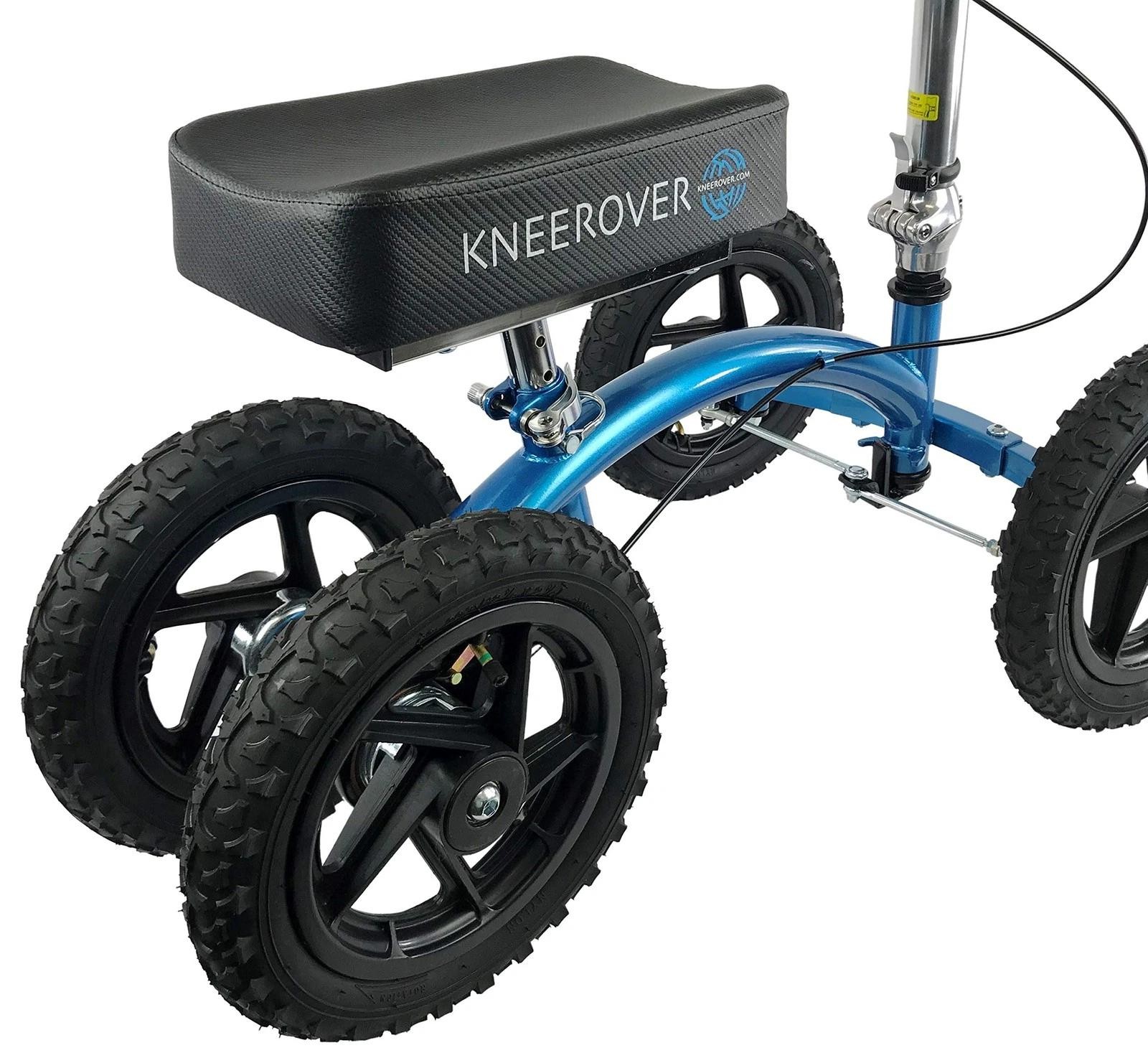 Knee Walker 12 Inch Pneumatic Wheel for All Terrain Knee Rover – Knee Scooter…