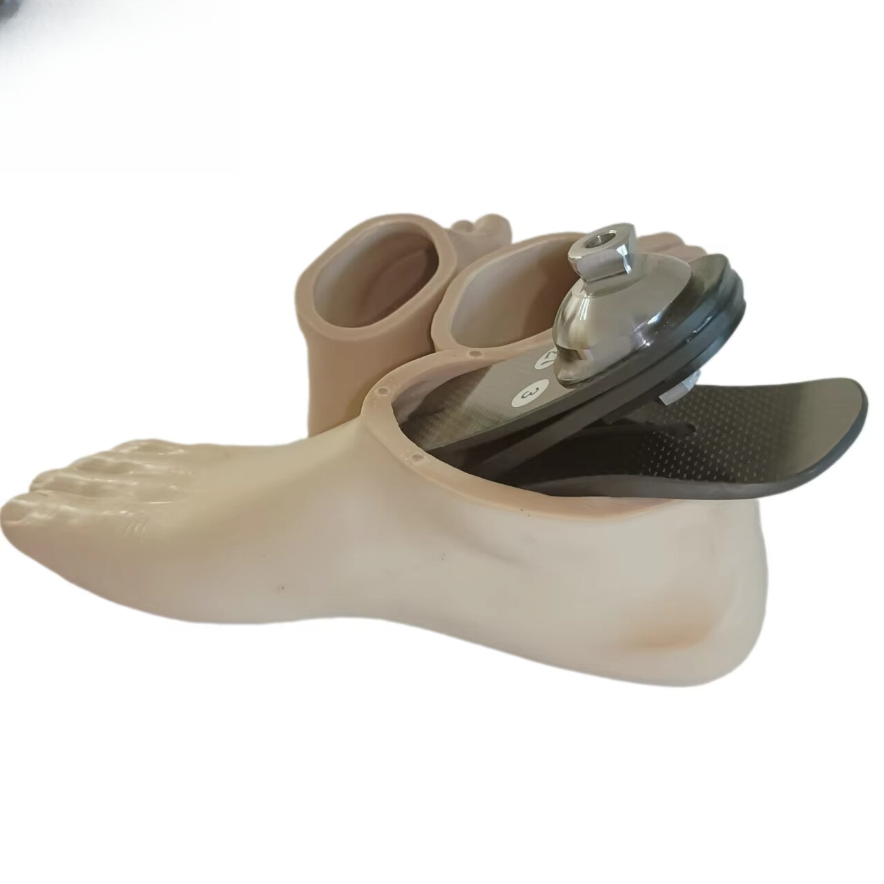 Prosthetic foot with High Comfortable Special Shaped Carbon Fiber Foot Orthotics