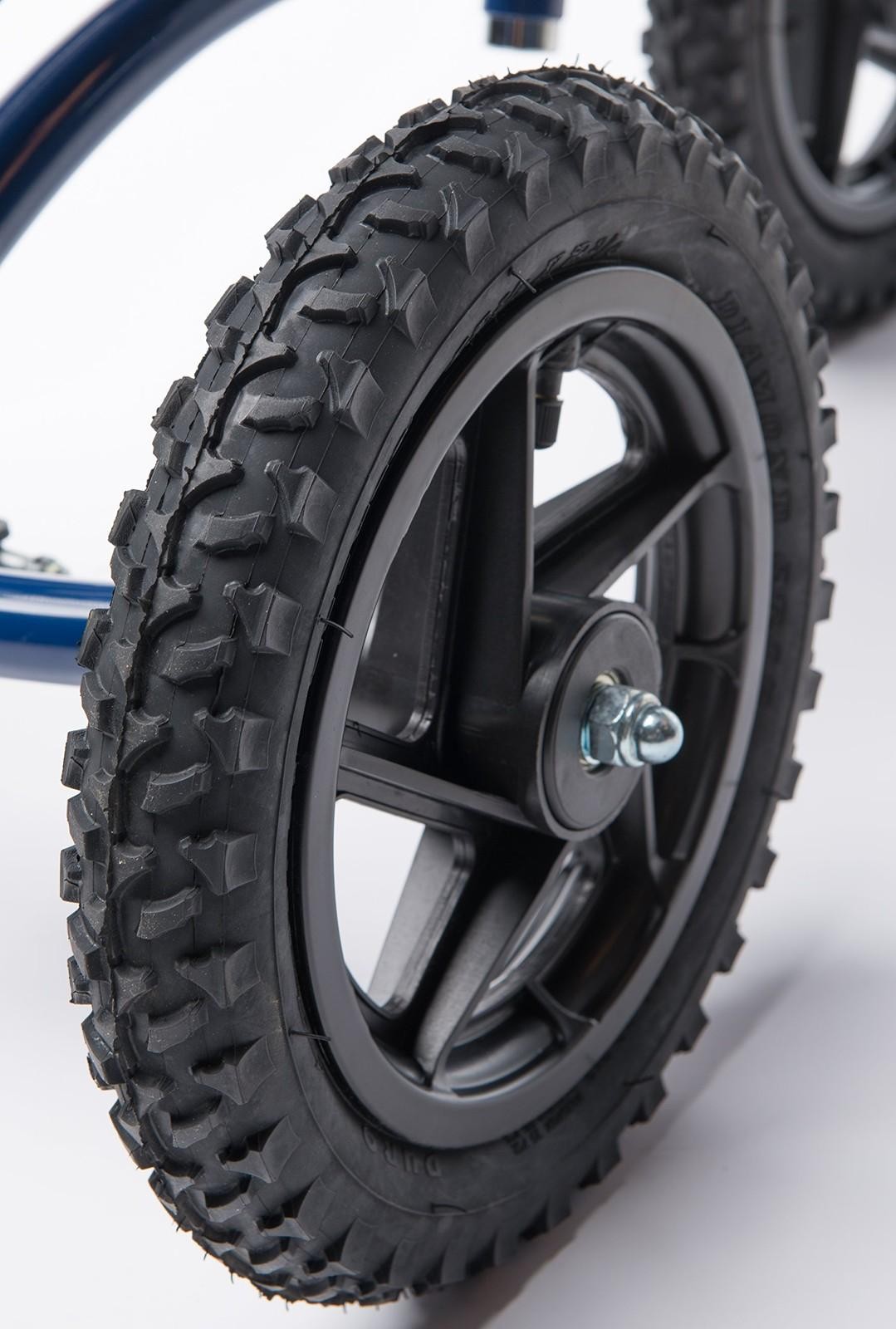 Knee Walker 12 Inch Pneumatic Wheel for All Terrain Knee Rover – Knee Scooter…