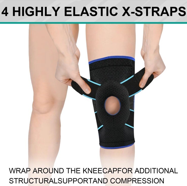 Plus Size Knee Brace for Knee Pain, Knee Compression Sleeve, Knee Support