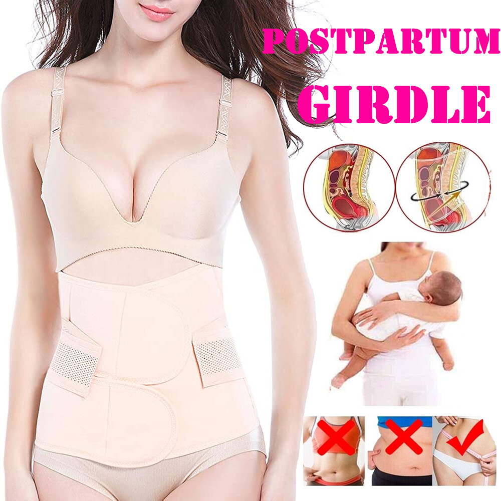 Postpartum Belly Band Abdominal Binder C-Section Recovery Belt Belly Wrap Shaper