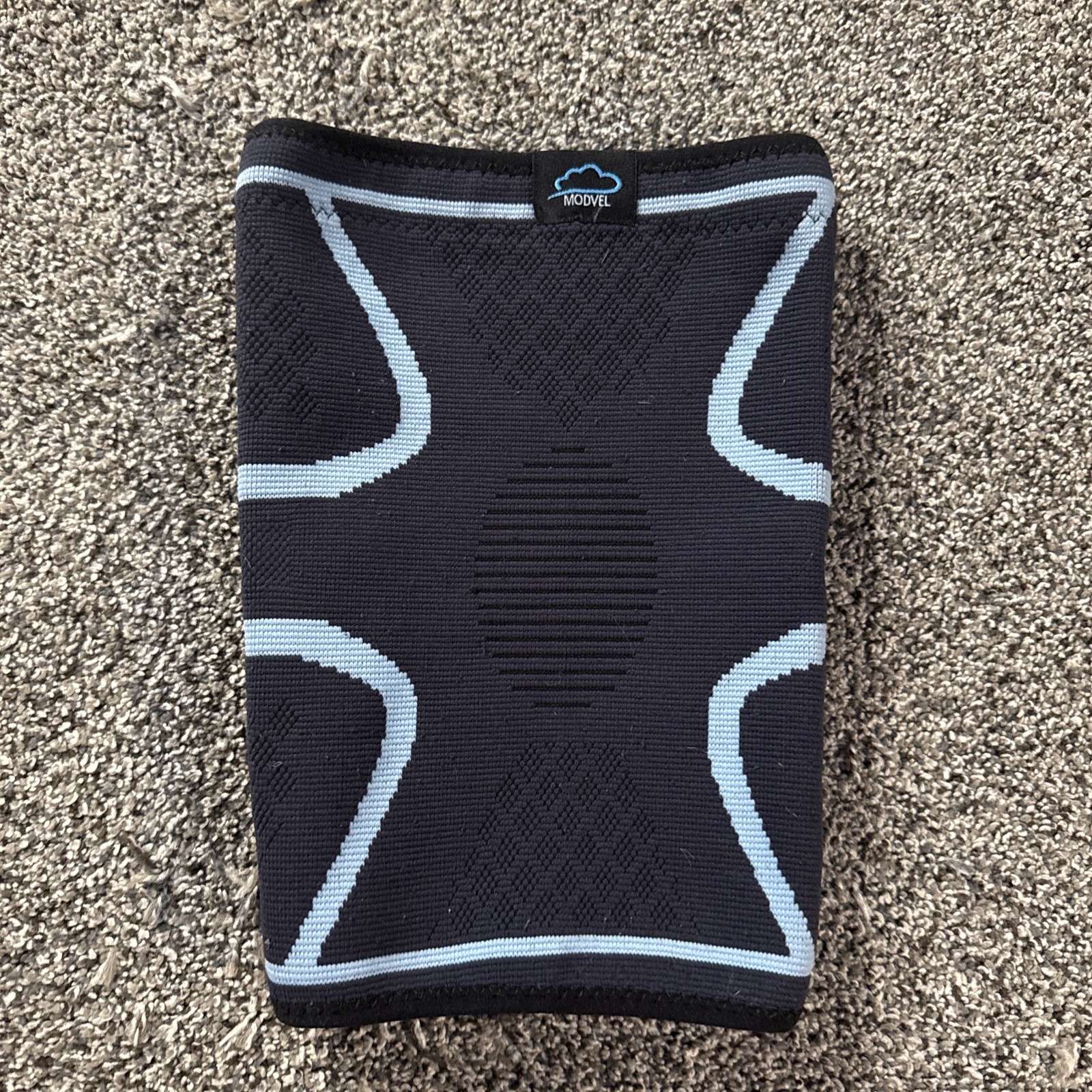 Modvel Unisex Adult Blue Knee Sleeve Size XXL Compression