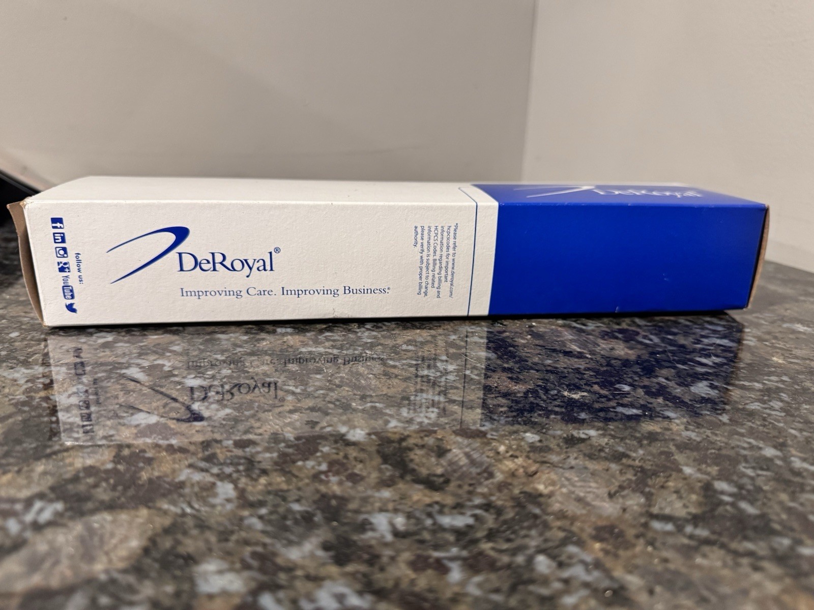 NEW DeRoyal Abdominal Binder 9 in Medium / Large 46-62 in White REF 13992000