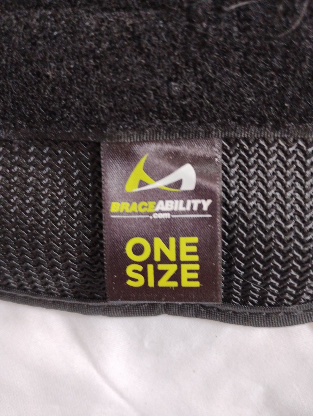BraceAbility Elastic & Neoprene Compression Back Brace 4XL