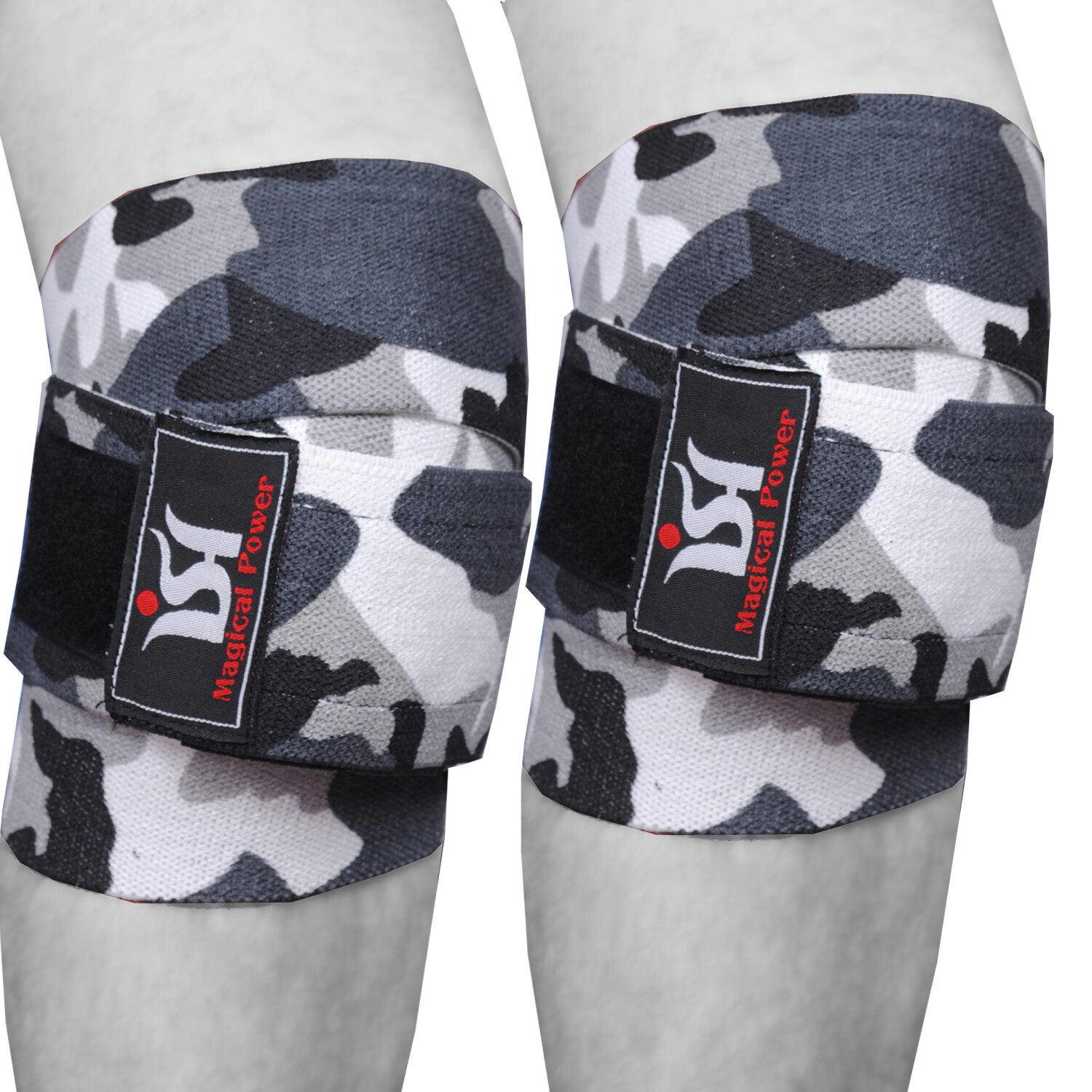 Gym Weight lifting Knee Wraps Bandage Straps Guard Powerlifting Pads Sleeves