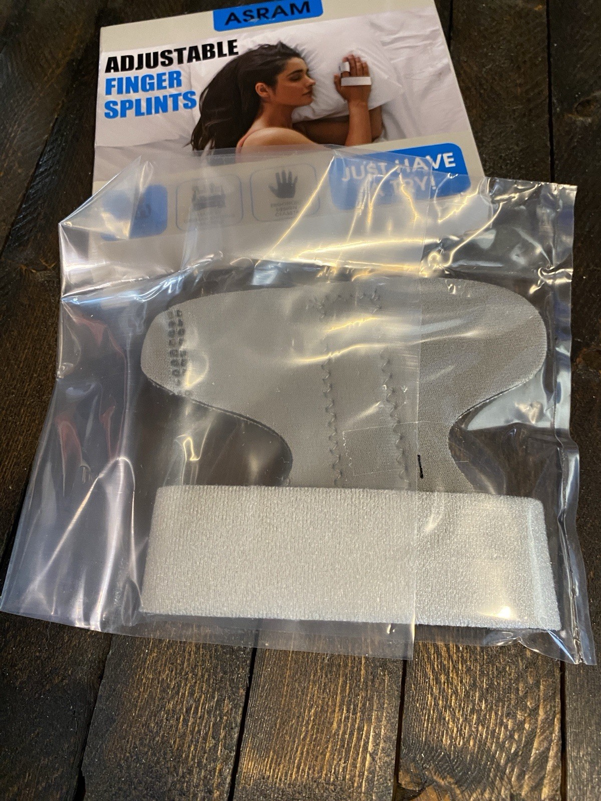 ASRAM Finger Splint Brace For Middle Ring Index Pinky Arthritis Or Injury