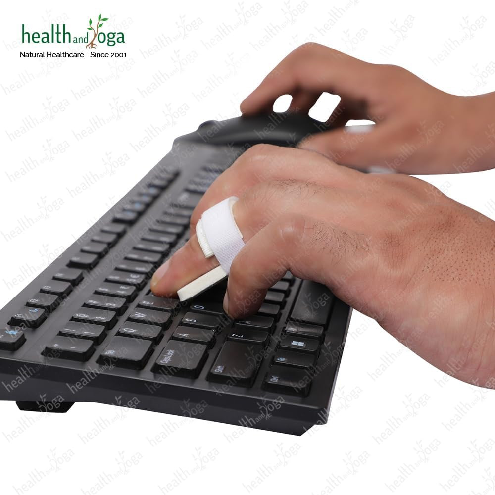 Adjustable Orthopedic Finger Splint Set For Sports Injury Recovery 2 Pieces