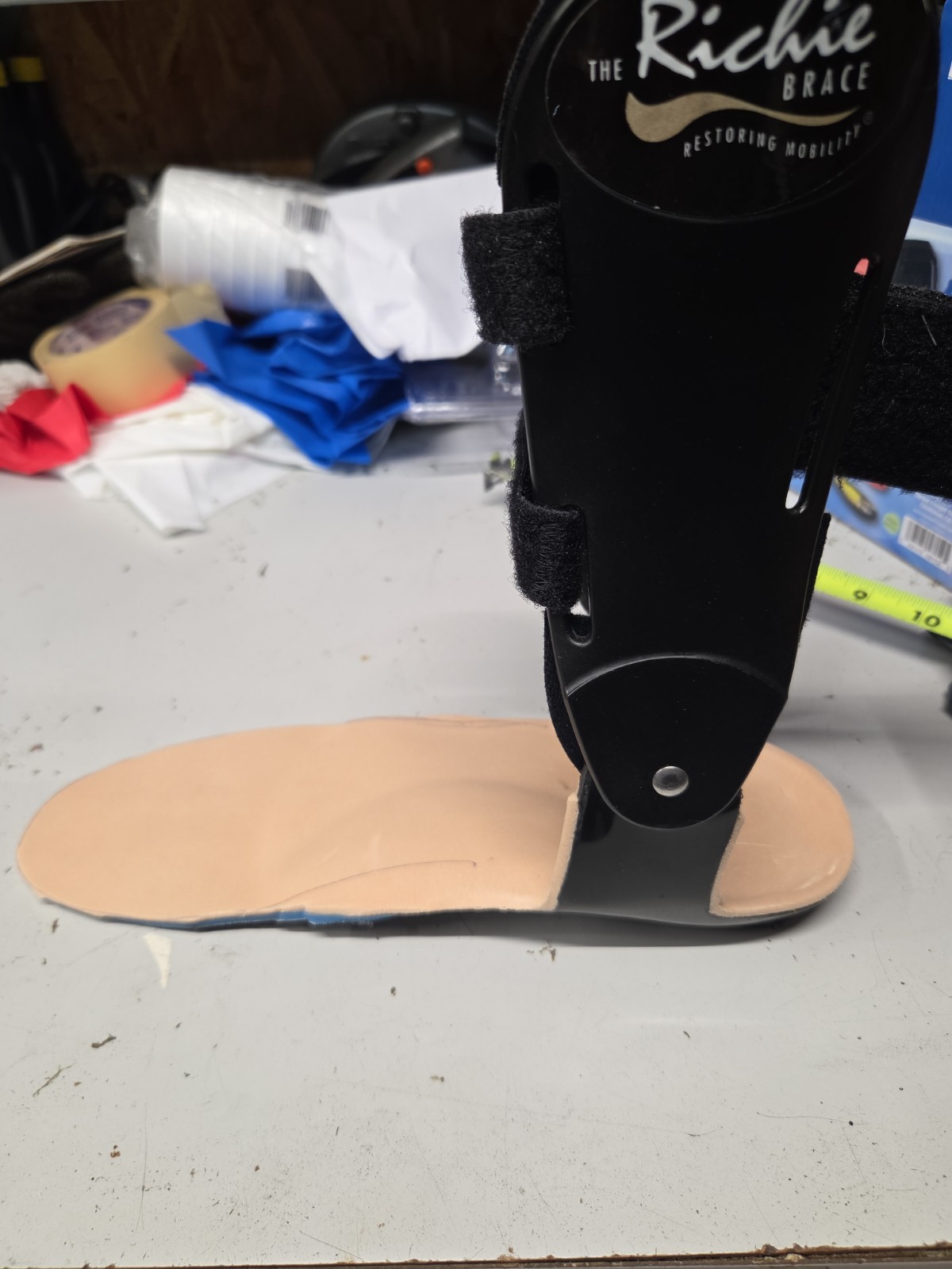 RICHIE Brace. Right Foot Size Large