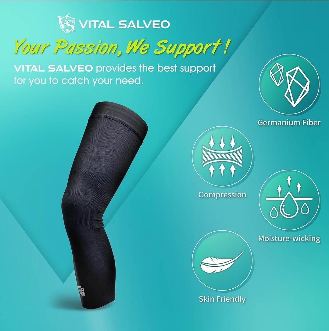 VITAL SALVEO RECOVERY COMPRESSION LEG SLEEVE