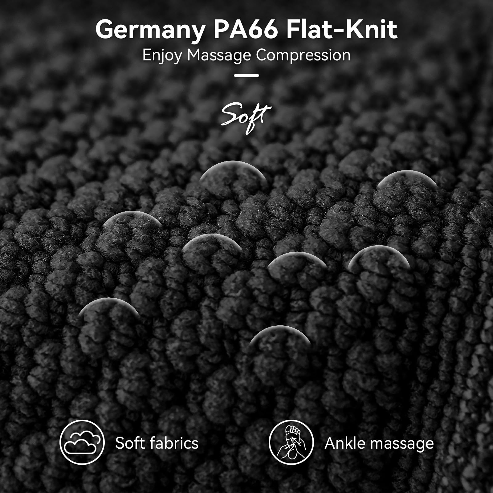 Flat Knitting Ankle Brace For Women&Men, 7-Zone Dynamic Compression Sleeve w/…