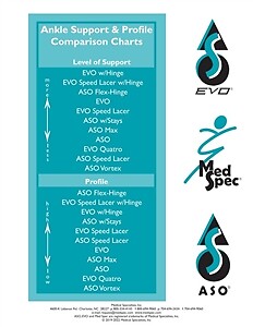MedSpec EVO Speed Lacer Ankle Stabilizer