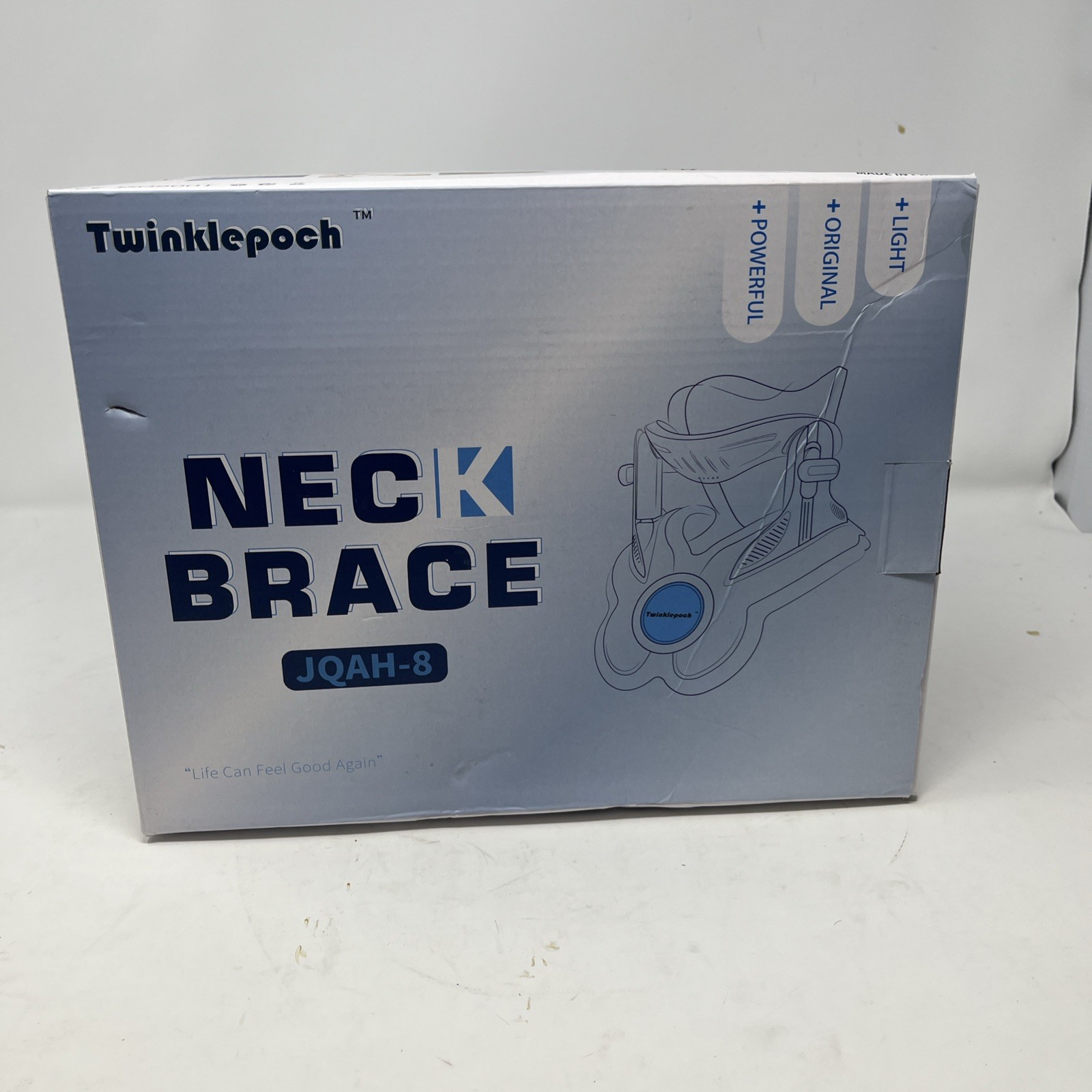 Neck Brace Twinklepoch Cervical Traction Device Brace Adjustable HandPump JQAH-8