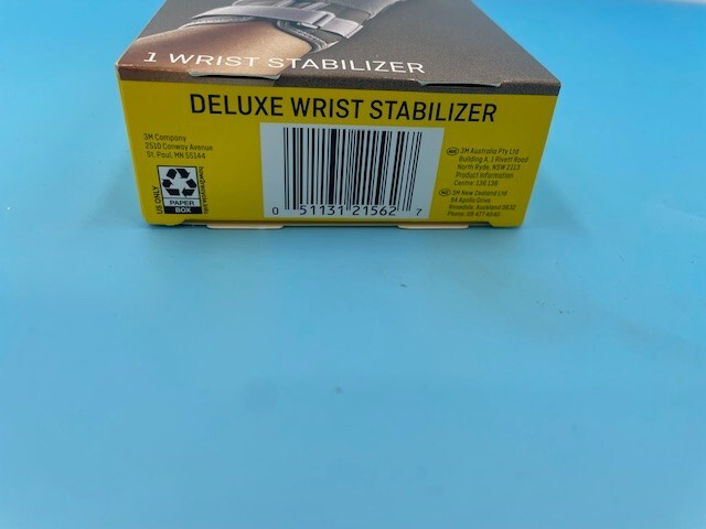 3M Futuro Wrist Deluxe Stabilizer LEFT Hand Adjustable Sizing Firm Support