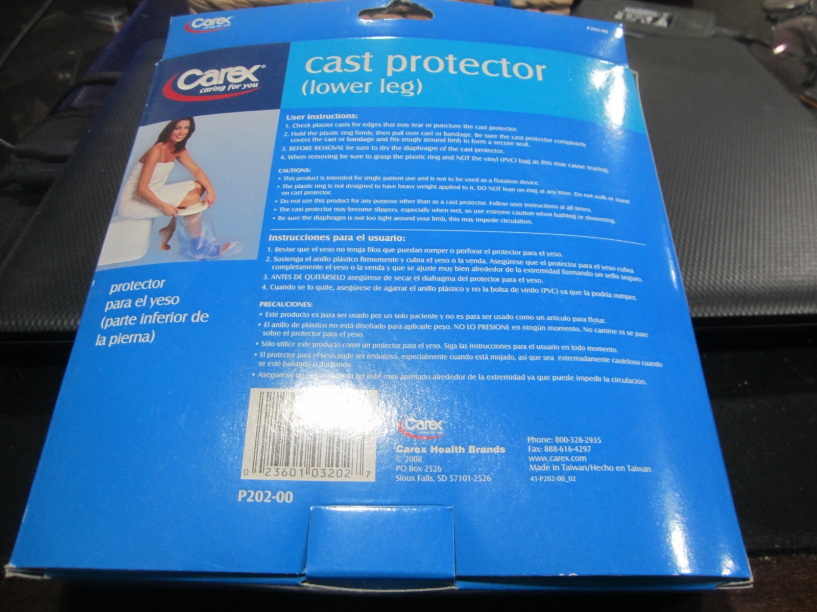 Carex- Cast Protector, Lower Leg