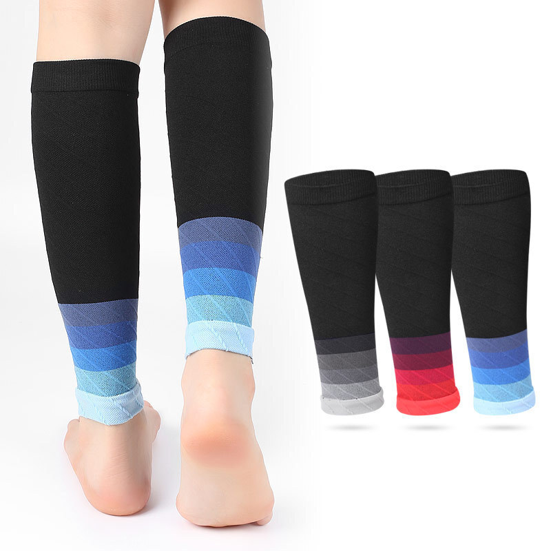Football Calf Compression Sleeves Running Leg Sleeve Socks For Shin Splint 1Pair