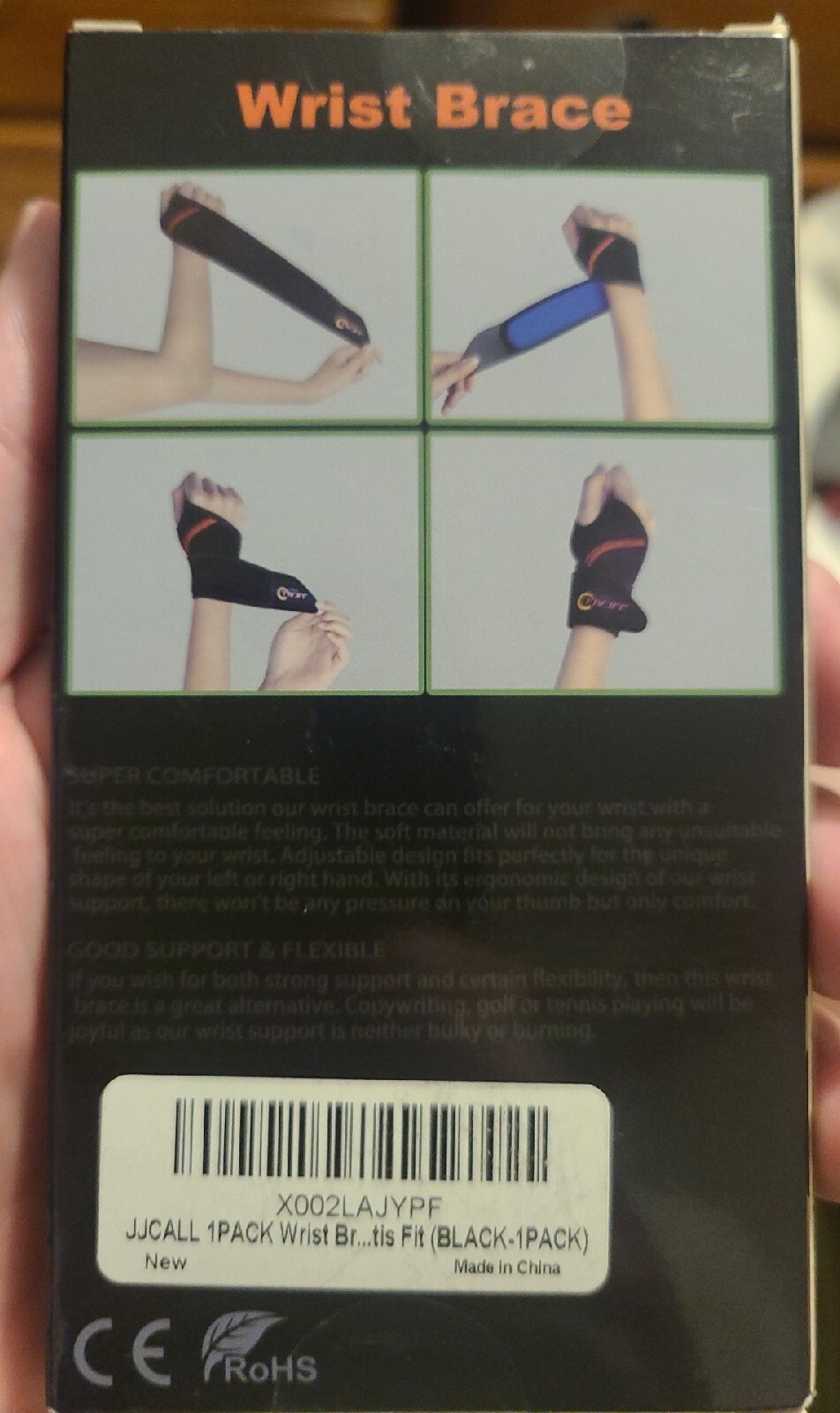JJCALL Wrist Brace