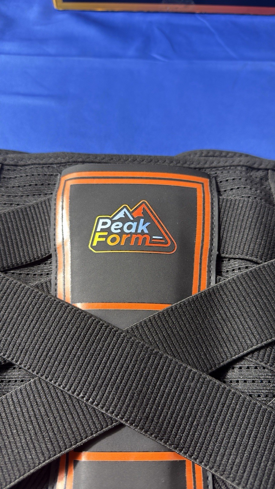 Peak Form Back Support Brace – NEW (No Gel Pack Included)