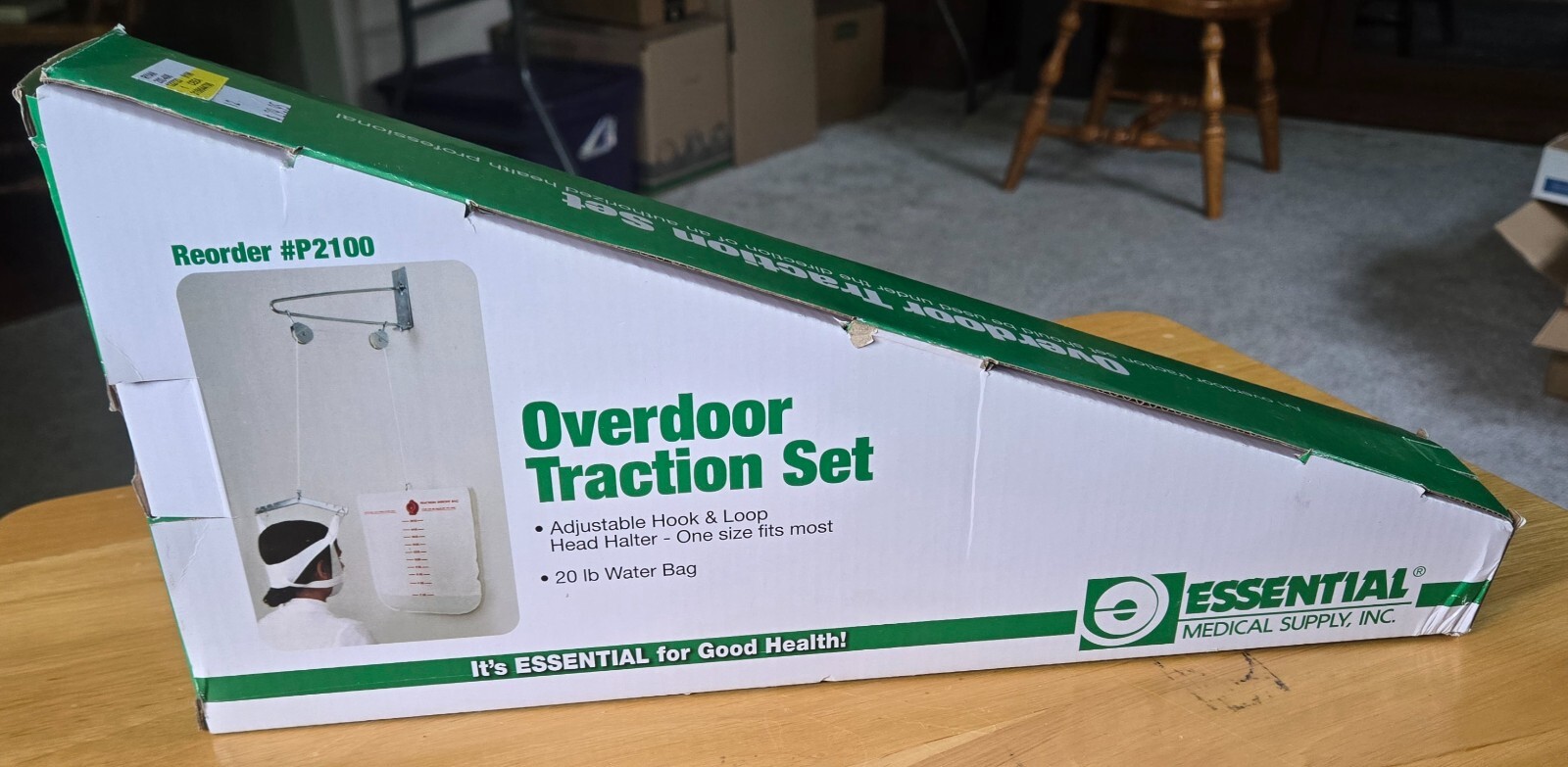 Overdoor Cervical Traction Set For Neck Pain Relief Device Model P2100