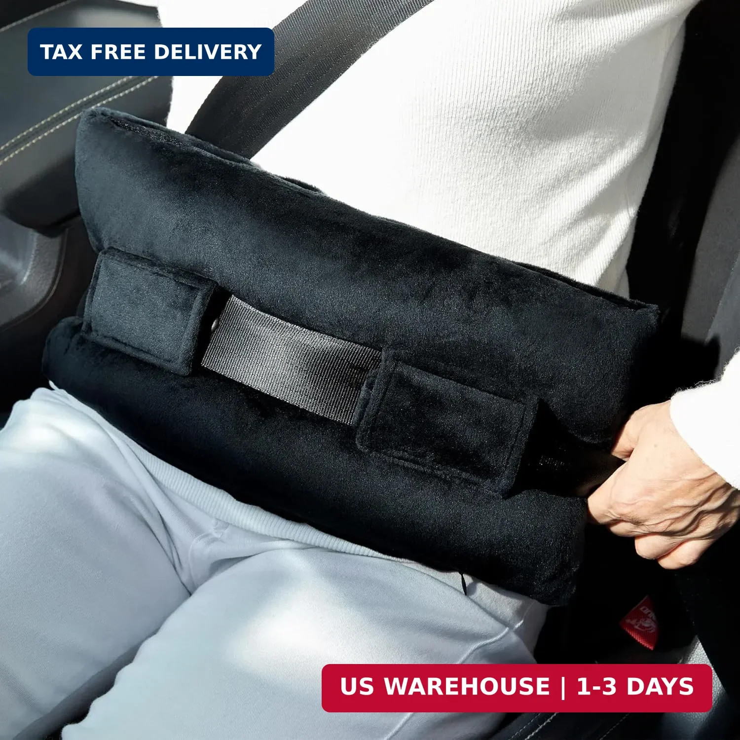 Seatbelt Pillows Cushion for Post Surgery, Hysterectomy C Section Abdominal Bell