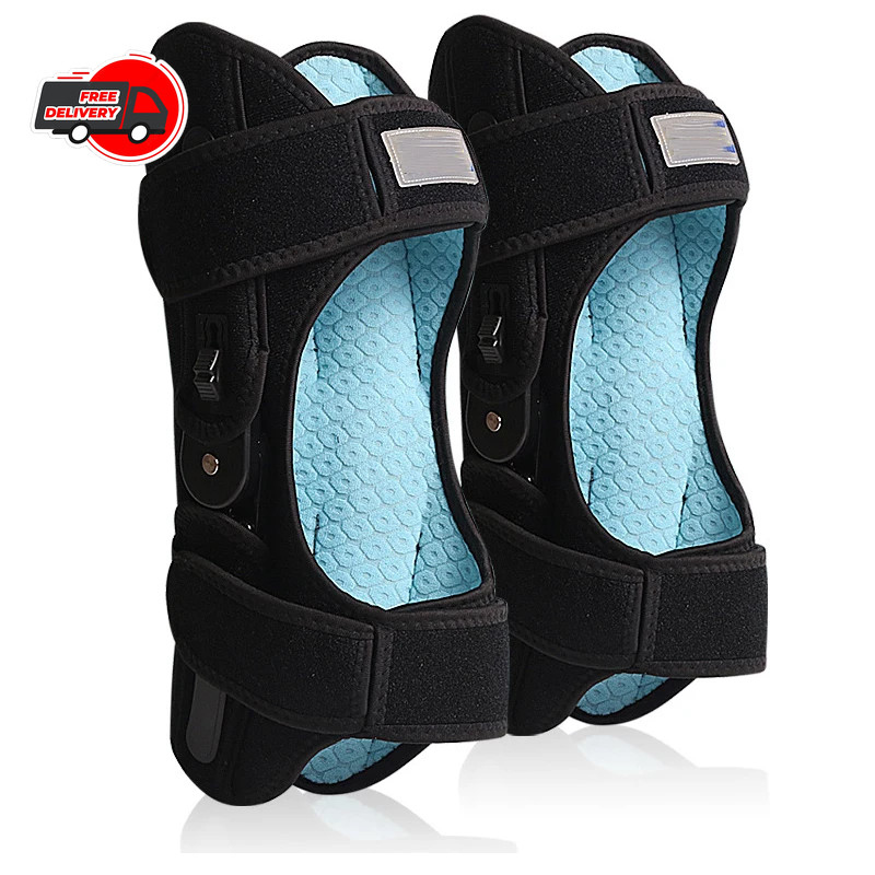 New Knee Booster Shift Knee Brace Adjustable Hinged Knee Orthosis Brace Supports