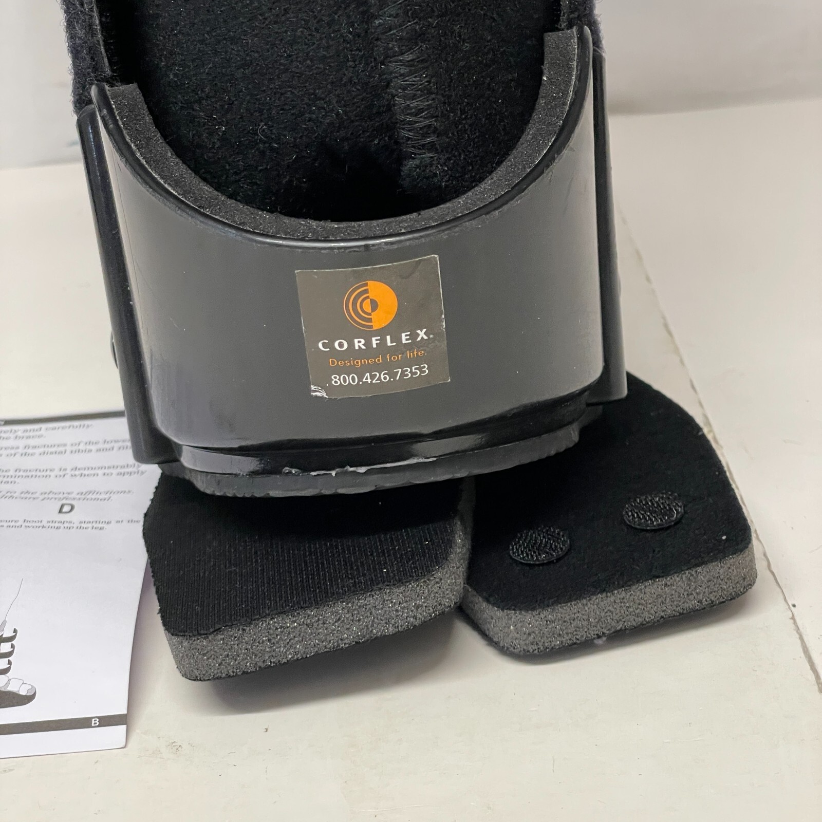 Corflex Lower Leg Fixed Shell Pneumatic Walker Small