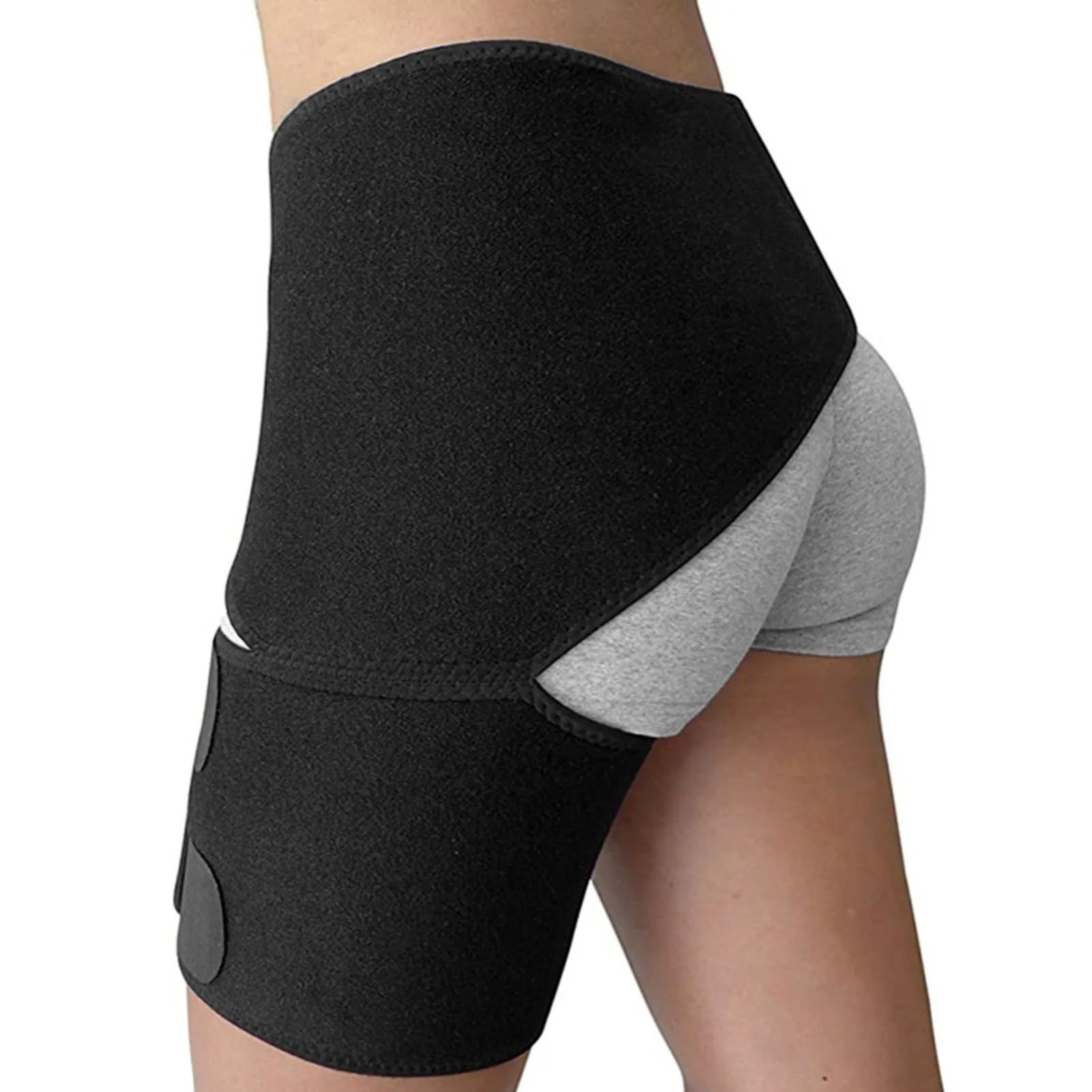 Compression Hip Brace Groin Support for Sciatica Pain Relief Recovery Men Women