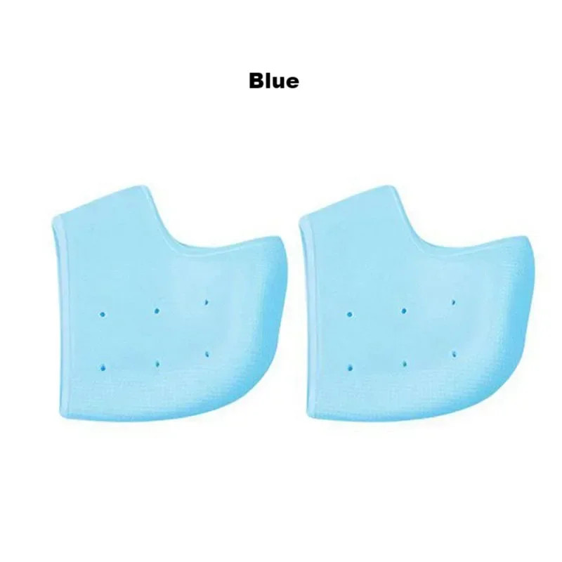 Gel Silicone Skin-Softening Silicone Heel Protectors Heel Cups Spurs Cracked Hee