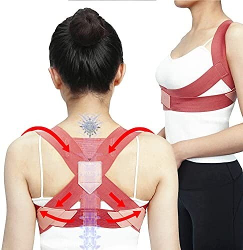 Yilanfull Posture Corrector, Small Back Posture Corrector for Women