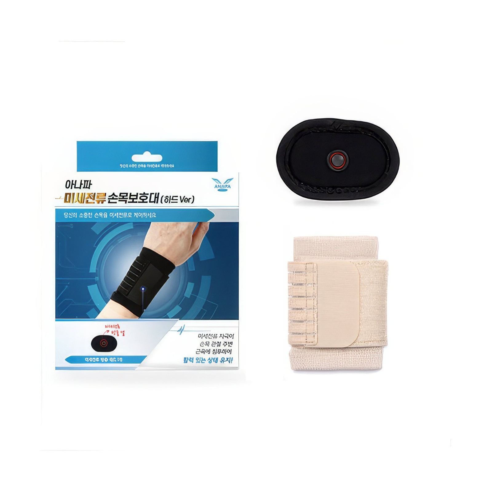 Anapa Microcurrent Wrist Hard Guard Pain Relief Tight Grip Wrist All Sports