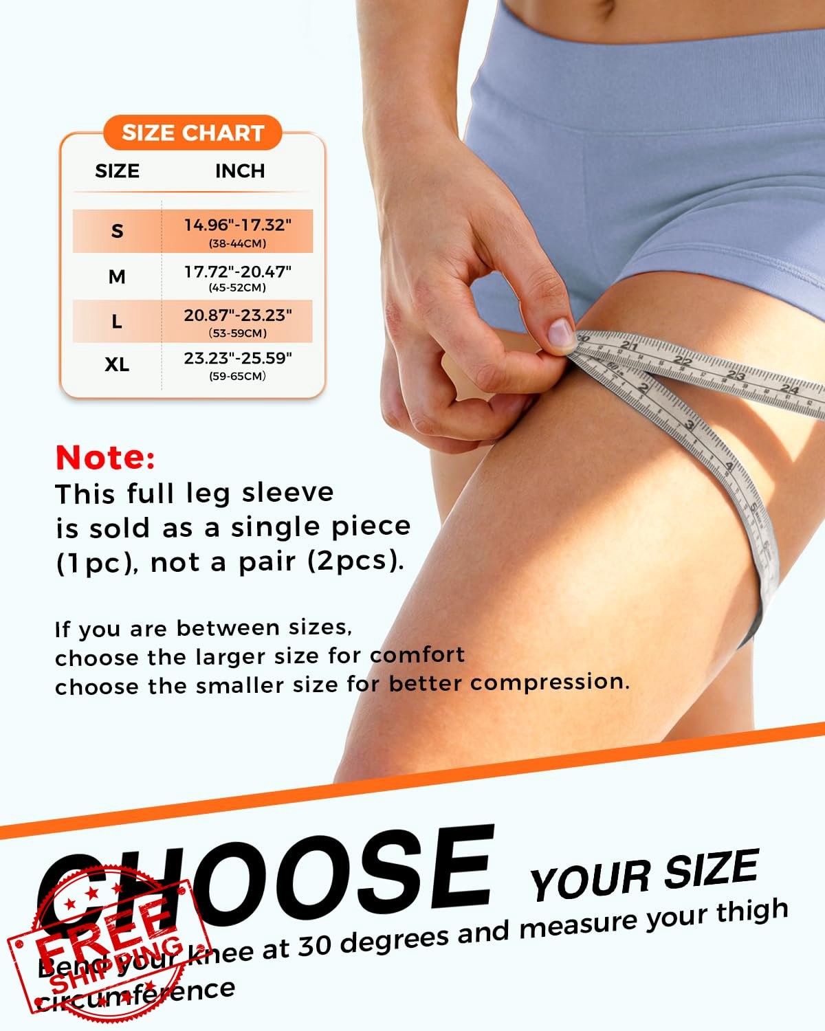changenow Copper Compression Leg Sleeve Black Medium