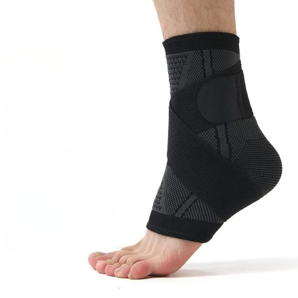 Ankle Support Brace Compression Sleeve Plantar Fasciitis Pain Relief Foot Wrap