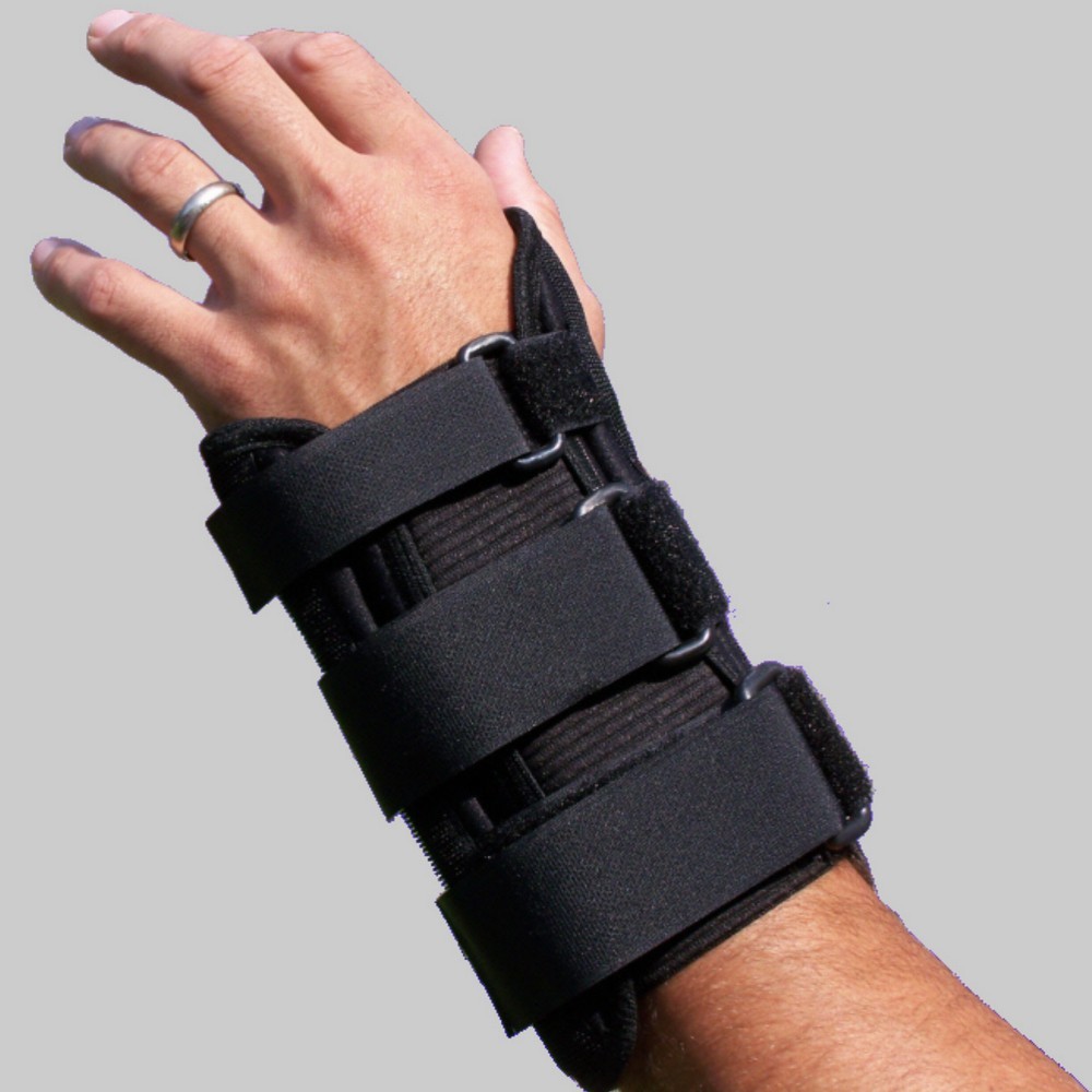 Padded Night & Day Wrist Brace and Carpel Tunnel Sleep Support Hand Splint L3908