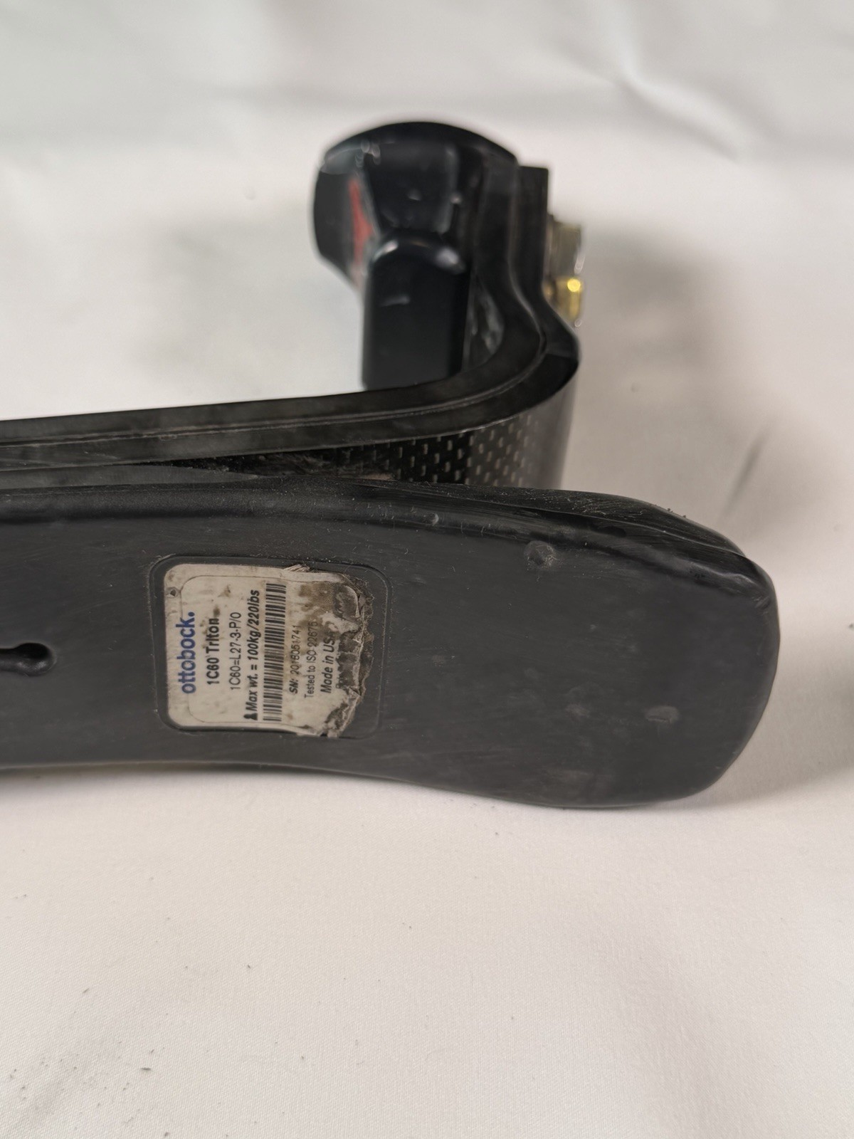 OttoBock Otto Bock 1C60 Triton Prosthetic Foot. Size 27. Left Cat 3