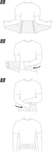 Actimove Lumbar Sacral Support – 8in or 10in