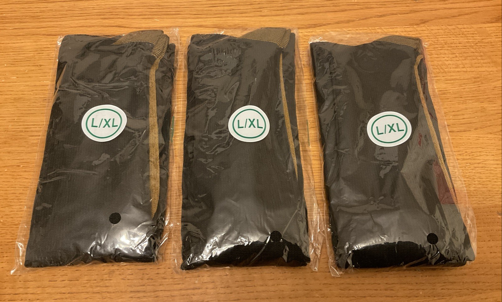 3 Pairs Copper Infused Anti-Fatigue L/XL Compression Socks Varicose Vein Unisex