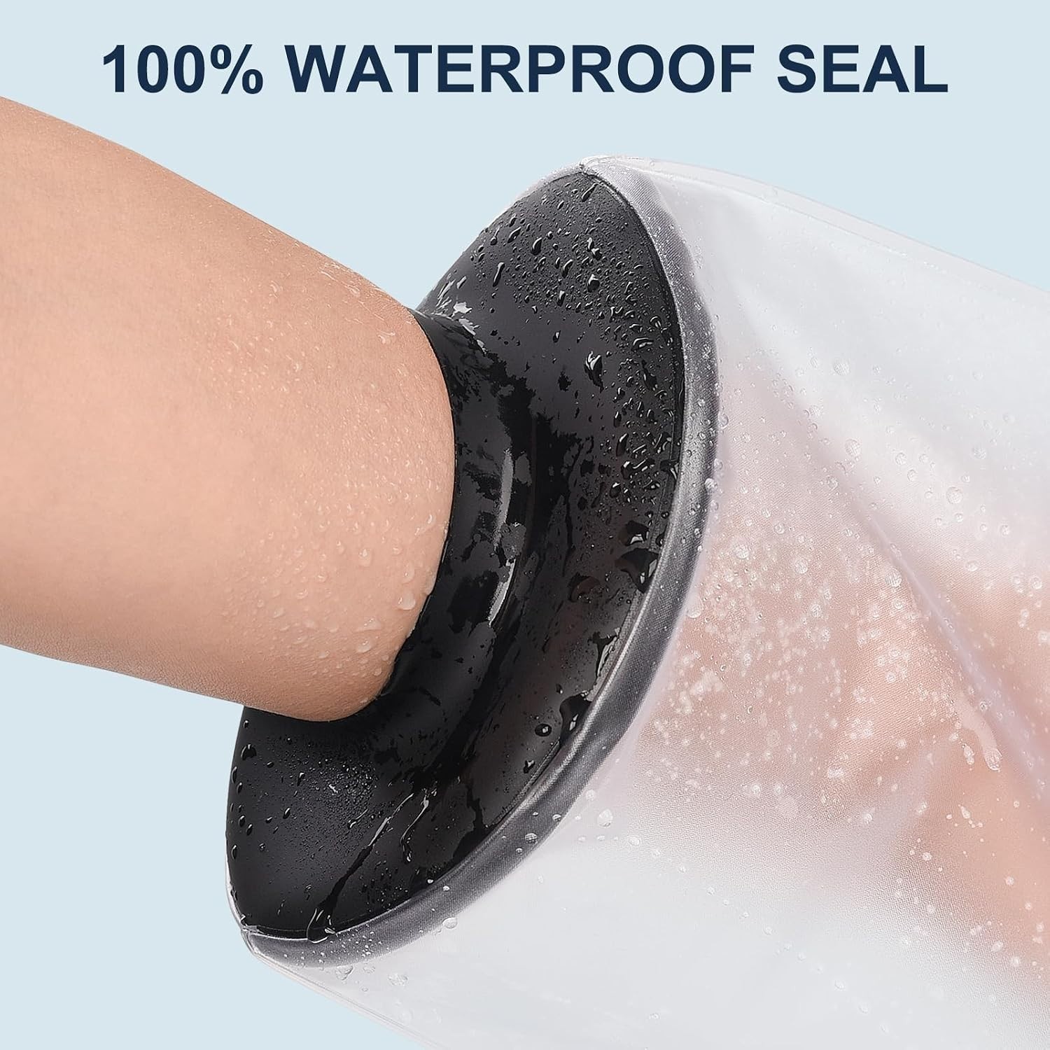 Adult Waterproof Foot Cast Cover, Reusable Watertight Ankle Cast Protector | …
