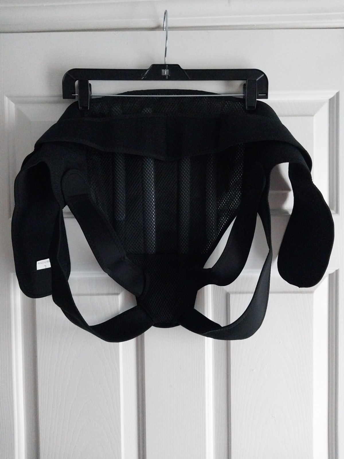 New Mesh Posture Corrector Back/Spine Lumbar Support Sz L Black
