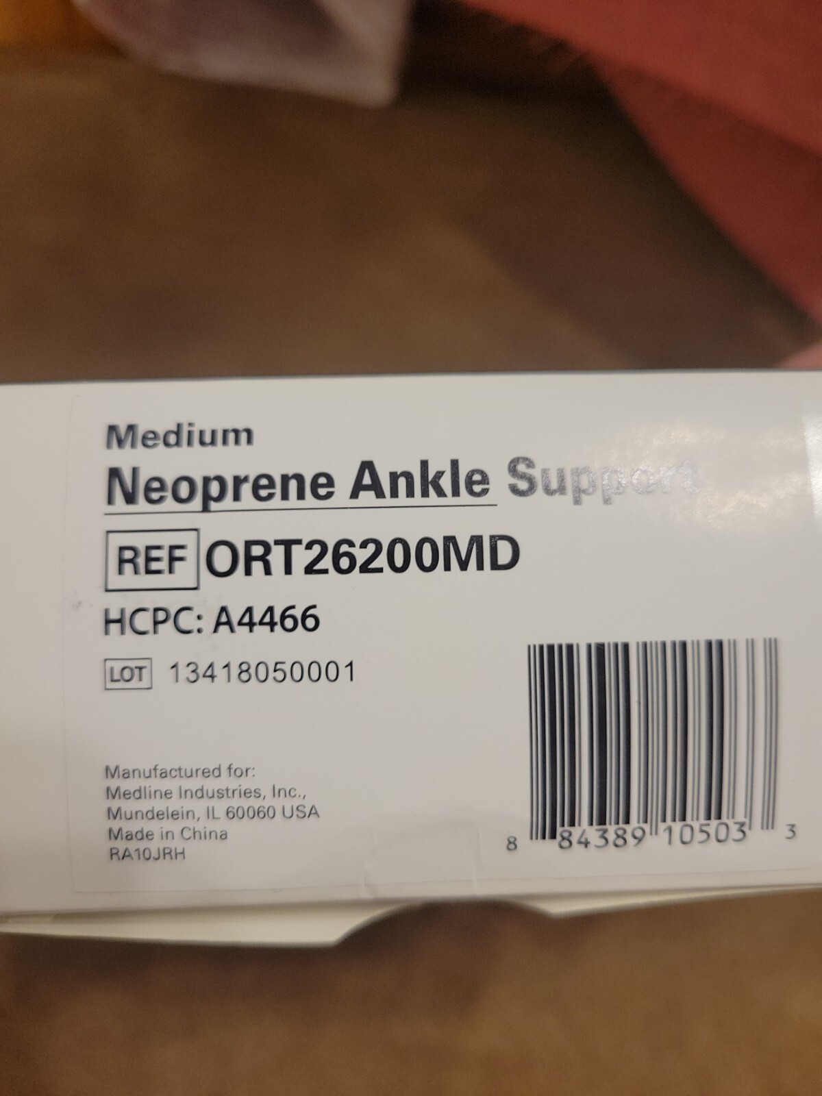 Curad Medium Performance Series Ankle Support SIZE MEDIUM