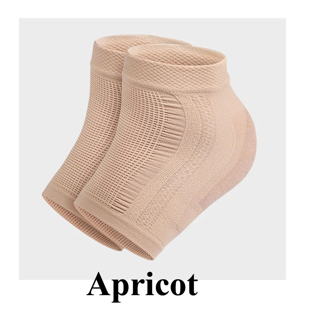 1 Pairs Gel Moisturizing Heel Sock Spa Sock For Foot Care Gel Heel Sock For Dry