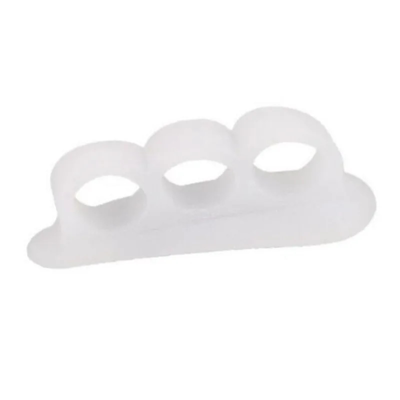 Hammer Toe Straightener Curled Toe Separator Gel Support Foot Pad 1 Pair