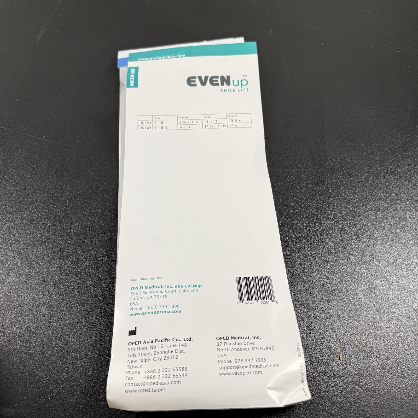 EVENup Shoe Leveler – Size M