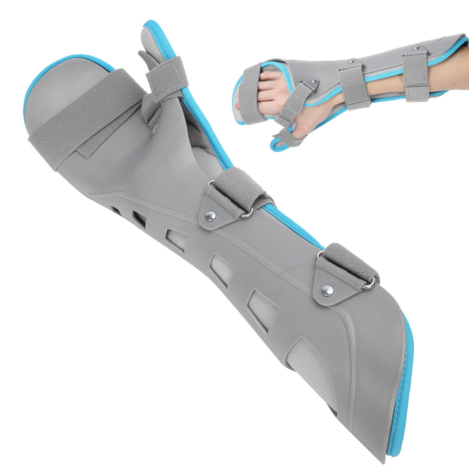 Right Wrist Support Brace Adjustable Hand Fracture Fixed Strap Sprain WT