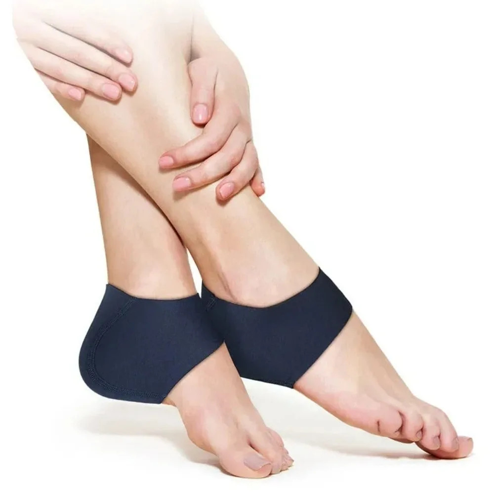 Stretch cloth/Silicone Heel Protective Cover Moisturizing Anti-Crack Plantar Fas