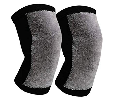 Women Men Winter Knee Warmers Knee Brace Sleeve Leg Warmer Wool Cashmere Thic