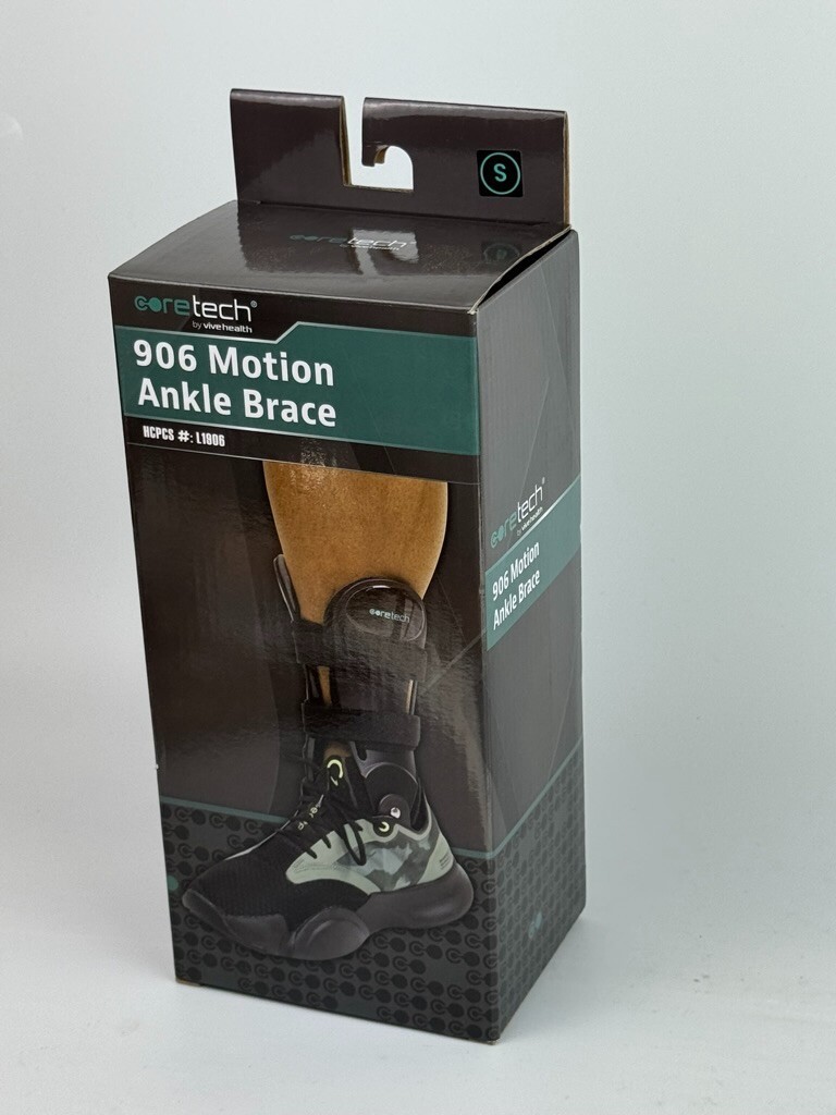 Coretech 906 Motion Ankle Brace by Vive Health – RIGHT Small – NEW