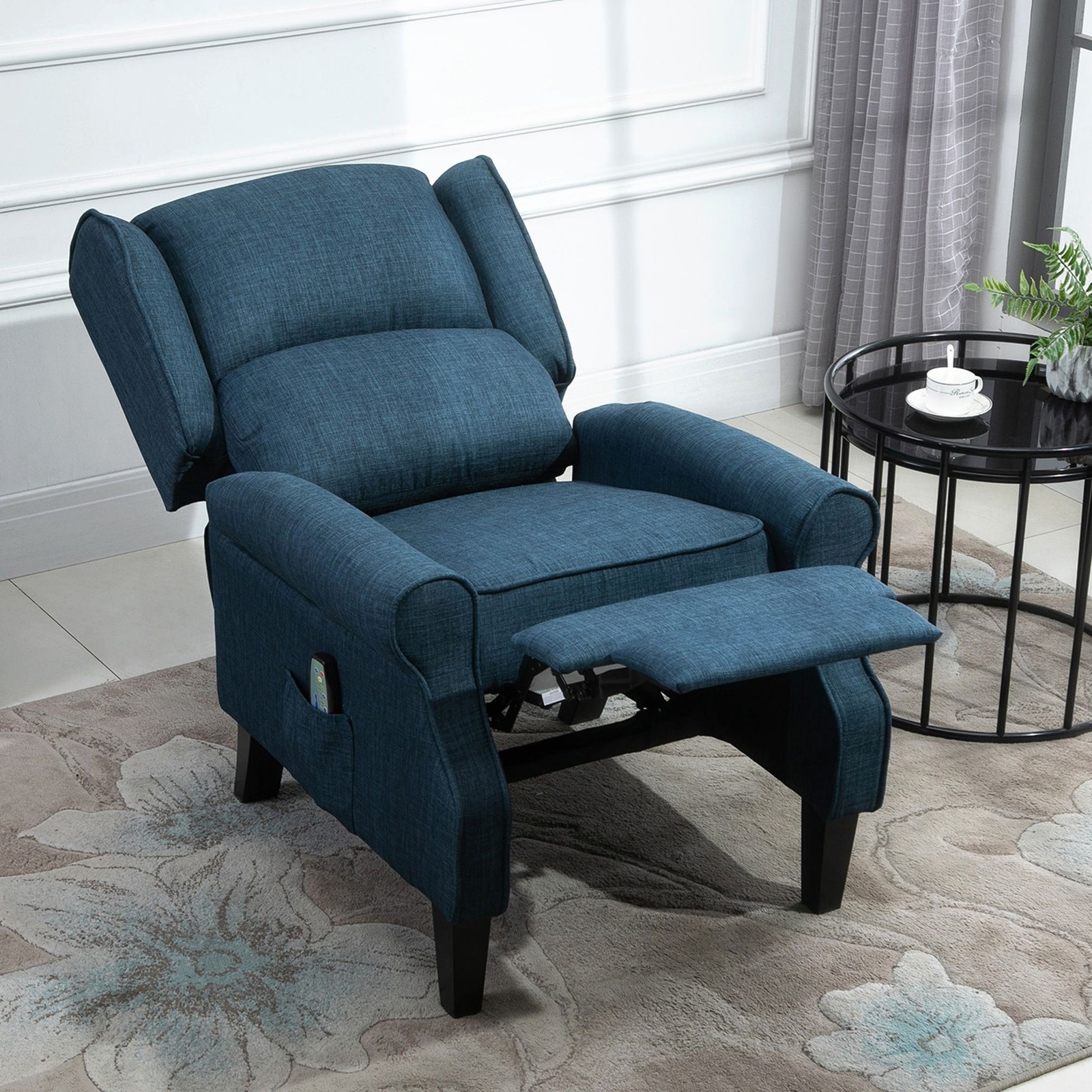 Massage Sofa Chair with Heat, Massage Recliner Chair with Remote Controller